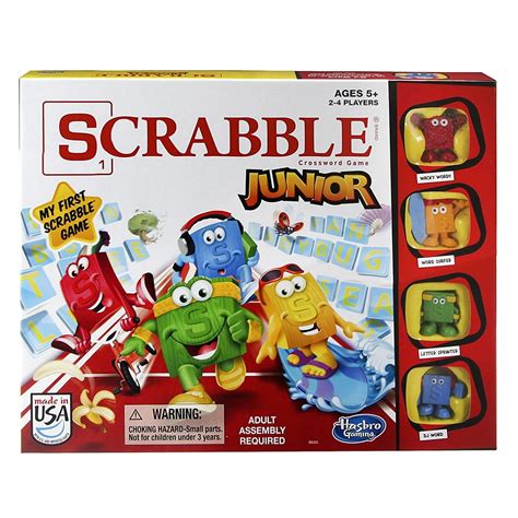 How many sugar are in scrabble junior - calories, carbs, nutrition
