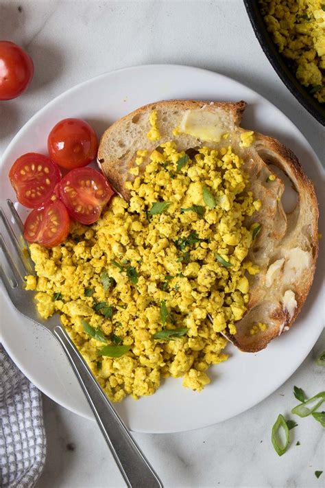 How many sugar are in scrambled tofu - calories, carbs, nutrition