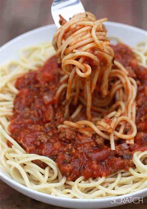 How many sugar are in scratch spaghetti sauce - calories, carbs, nutrition