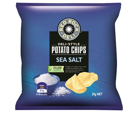 How many sugar are in sea salt crisps - calories, carbs, nutrition