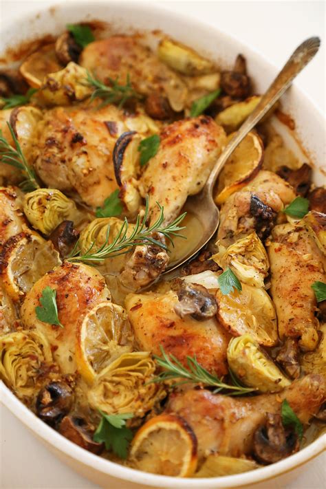 How many sugar are in seasoned chicken with artichokes steamed red potatoes - calories, carbs, nutrition