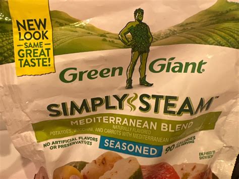 How many sugar are in seasoned steamers mediterranean blend - calories, carbs, nutrition