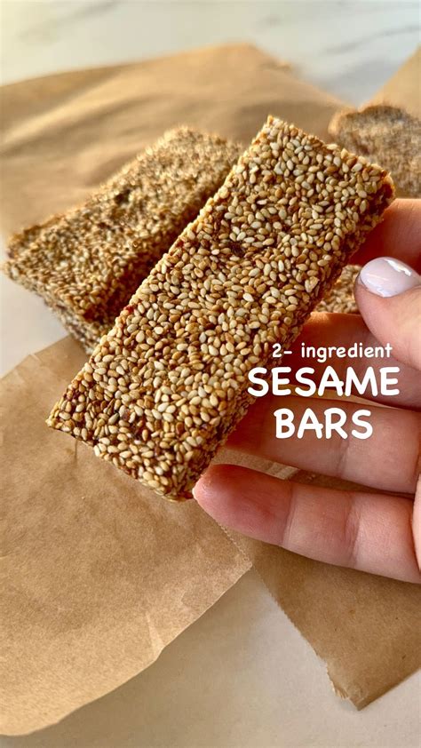 How many sugar are in sesame bar - calories, carbs, nutrition