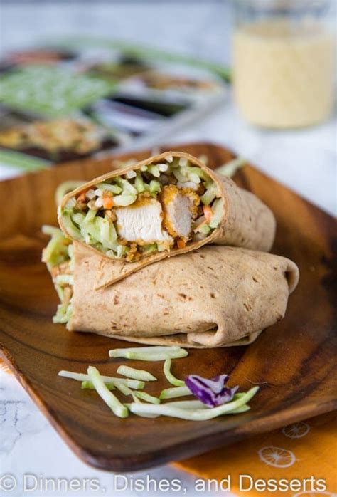 How many sugar are in sesame chicken wrap - calories, carbs, nutrition