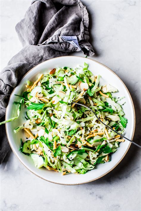 How many sugar are in sesame dijon cabbage salad - calories, carbs, nutrition