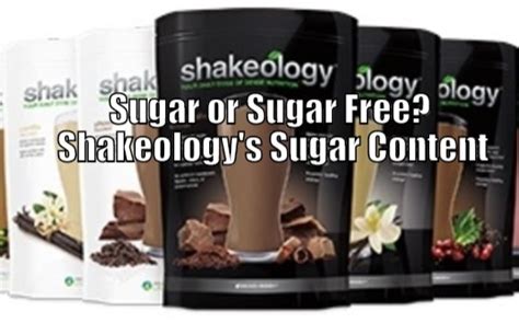 How many sugar are in shakeology - calories, carbs, nutrition