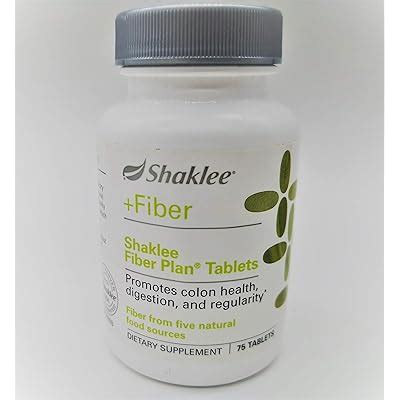 How many sugar are in shaklee fiber plan - calories, carbs, nutrition