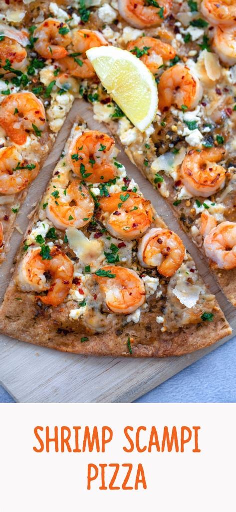 How many sugar are in shrimp scampi pizza - calories, carbs, nutrition