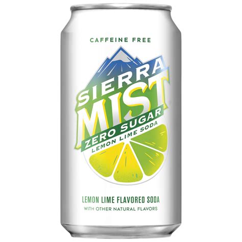 How many sugar are in sierra mist, can, 12oz - calories, carbs, nutrition