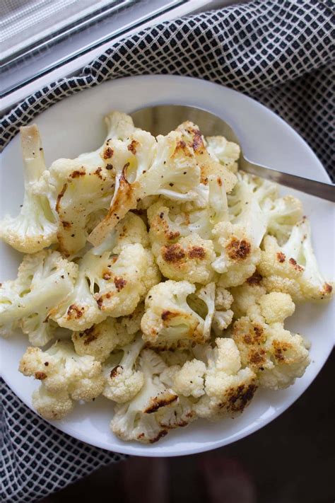 How many sugar are in simply roasted cauliflower - calories, carbs, nutrition