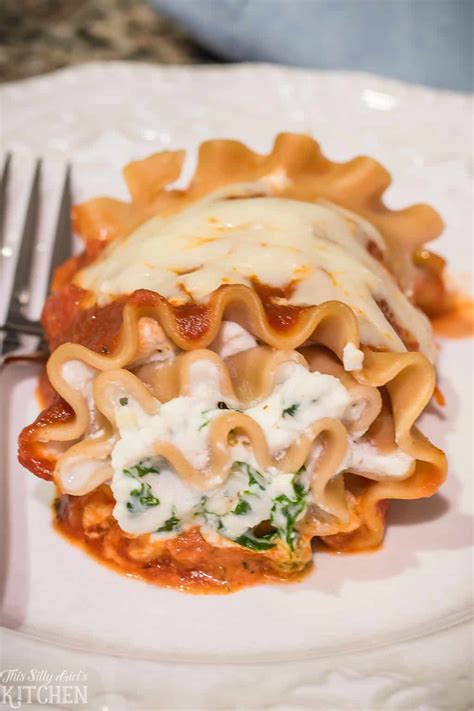 How many sugar are in skinny lasagna rolls - calories, carbs, nutrition