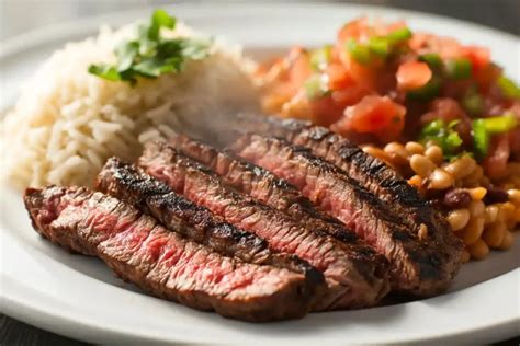 How many sugar are in sliced chipotle steak, brown rice and pigeon peas, southwestern corn (400hs) - calories, carbs, nutrition