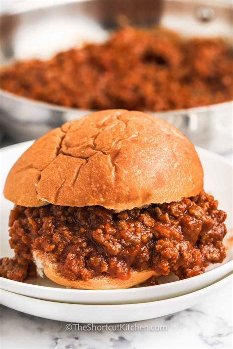 How many sugar are in sloppy joe - calories, carbs, nutrition