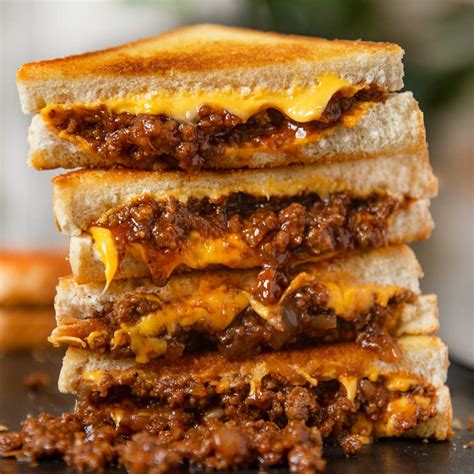 How many sugar are in sloppy joe grilled cheese - calories, carbs, nutrition