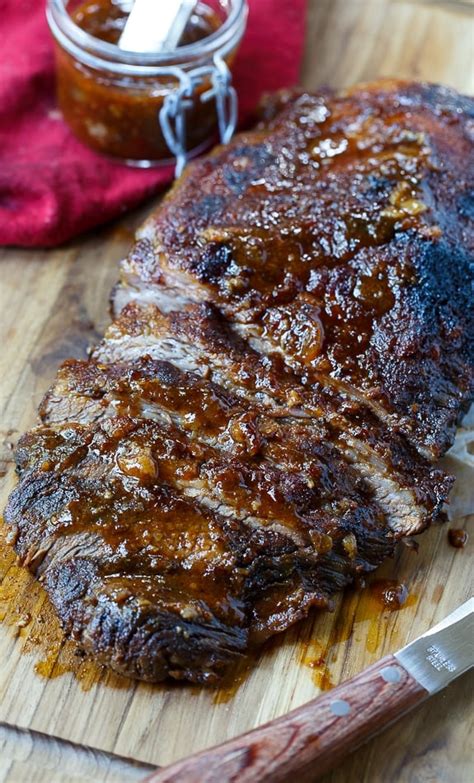 How many sugar are in smoked beef brisket - calories, carbs, nutrition