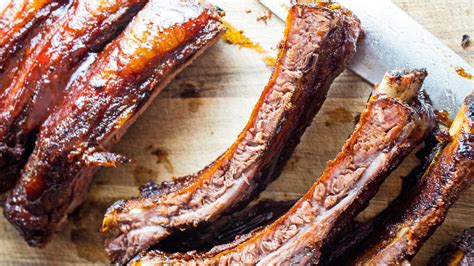 How many sugar are in smokehouse smoked beef back ribs - calories, carbs, nutrition