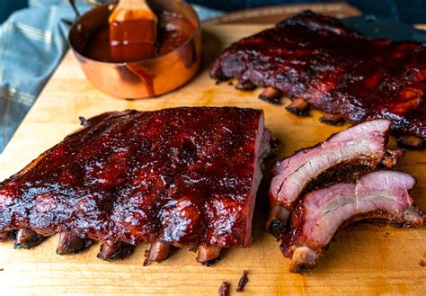 How many sugar are in smokehouse smoked pork back ribs - calories, carbs, nutrition