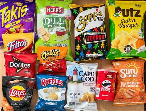 How many sugar are in snack chips - calories, carbs, nutrition