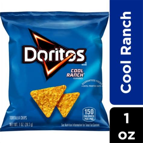 How many sugar are in snacks, tortilla chips, ranch-flavor - calories, carbs, nutrition
