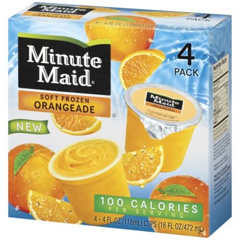 How many sugar are in soft frozen orangeade - calories, carbs, nutrition