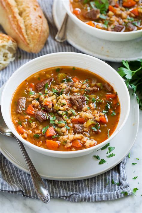 How many sugar are in soup beef barley & onion 12 oz - calories, carbs, nutrition