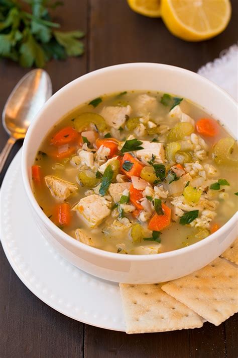 How many sugar are in soup chicken barley 6 oz - calories, carbs, nutrition