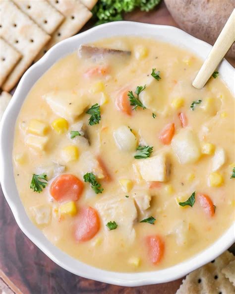 How many sugar are in soup chicken corn chowder frz 8 oz - calories, carbs, nutrition