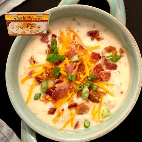 How many sugar are in soup chowder loaded baked potato 16 oz - calories, carbs, nutrition