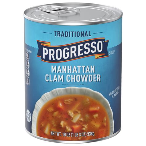 How many sugar are in soup chowder manhattan clam 16 oz - calories, carbs, nutrition