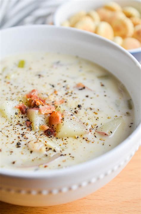 How many sugar are in soup chowder new england clam bacon 6 oz - calories, carbs, nutrition