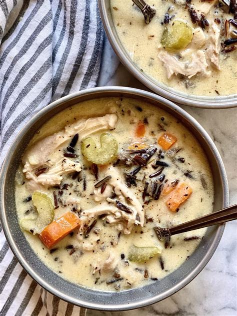 How many sugar are in soup cream of chicken with wild rice campbells 16 oz - calories, carbs, nutrition