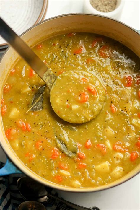 How many sugar are in soup split pea vegetarian 6 oz - calories, carbs, nutrition