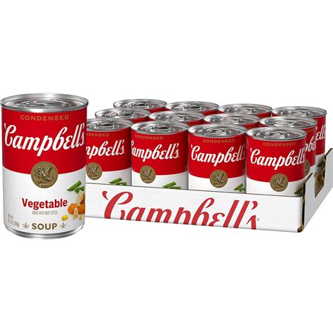 How many sugar are in soup vegetable autumn campbells 16 oz - calories, carbs, nutrition