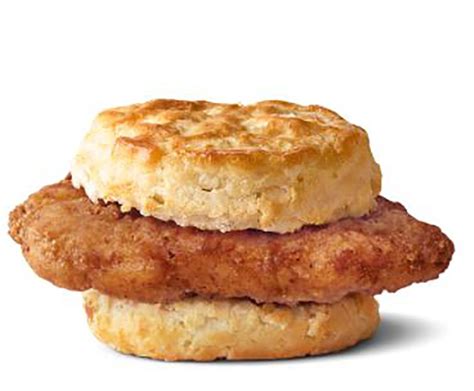 How many sugar are in southern fried chicken and biscuit breakfast sandwich - calories, carbs, nutrition
