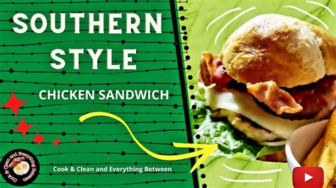 How many sugar are in southern style chicken sandwich - calories, carbs, nutrition