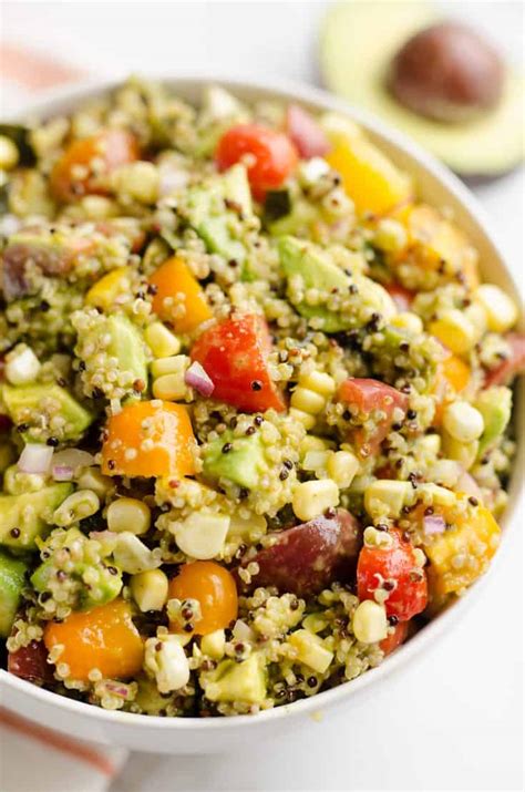 How many sugar are in southwest quinoa salad - calories, carbs, nutrition