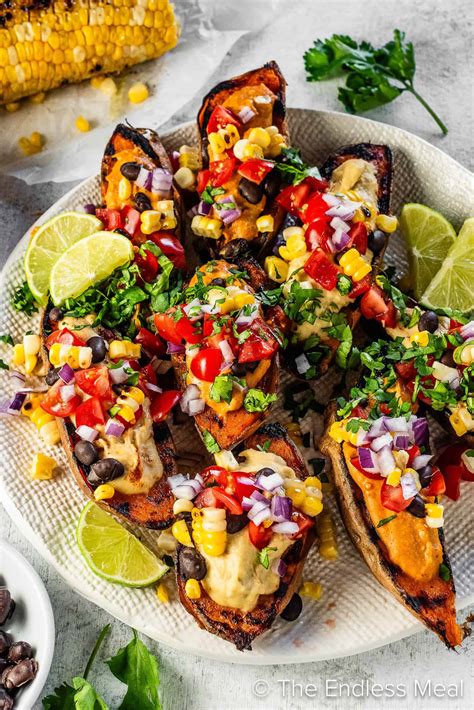 How many sugar are in southwest stuffed sweet potatoes - calories, carbs, nutrition