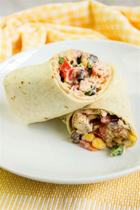 How many sugar are in southwestern chicken wrap - calories, carbs, nutrition