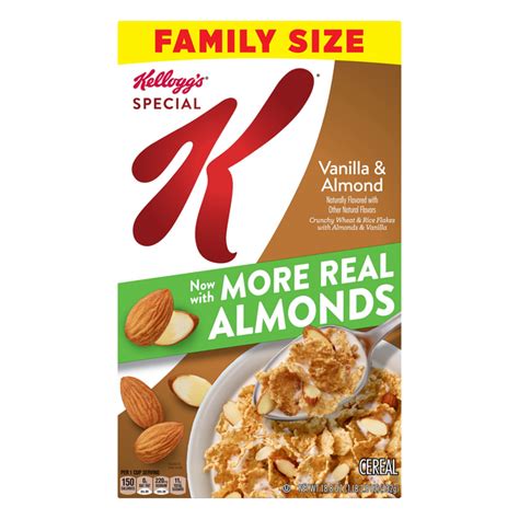 How many sugar are in special k almonds & peanuts cereal bar - calories, carbs, nutrition