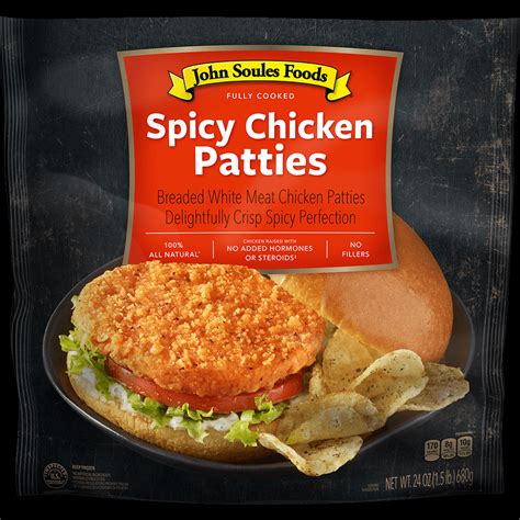 How many sugar are in spicy chicken patty - calories, carbs, nutrition