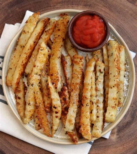 How many sugar are in spicy oven baked potato crinkle fries - calories, carbs, nutrition