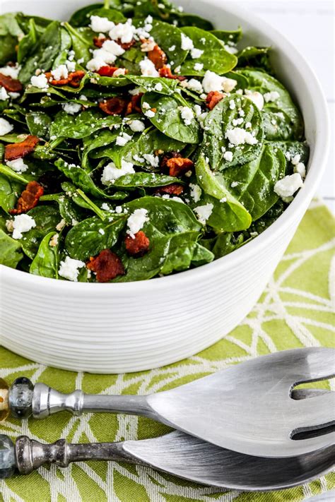 How many sugar are in spinach salad - calories, carbs, nutrition