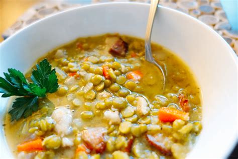 How many sugar are in split pea soup, extra creamy - calories, carbs, nutrition