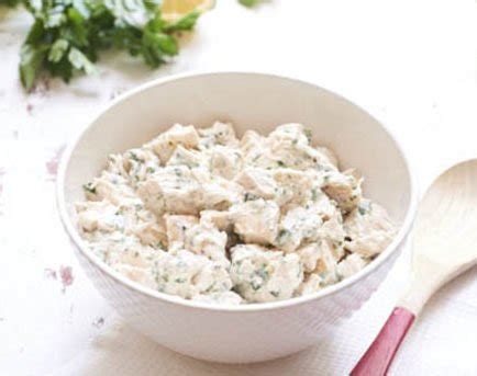 How many sugar are in spring herb chicken salad - calories, carbs, nutrition