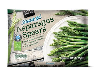 How many sugar are in steamable asparagus - calories, carbs, nutrition
