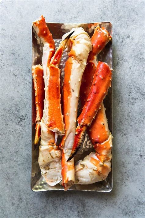 How many sugar are in steamed king crab legs - calories, carbs, nutrition