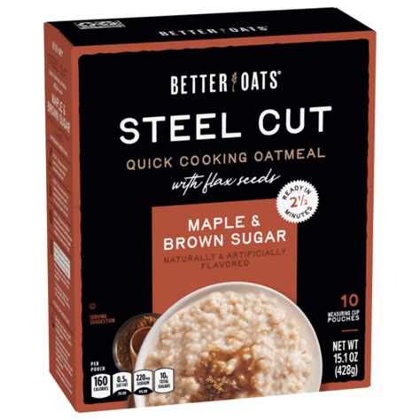 How many sugar are in steel cut oats with flax - calories, carbs, nutrition