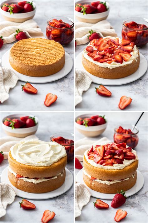 How many sugar are in strawberry sponge torte - calories, carbs, nutrition