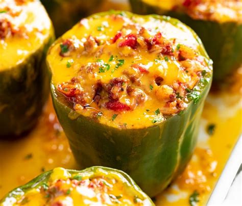 How many sugar are in stuffed bell peppers - calories, carbs, nutrition