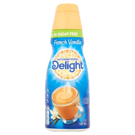 How many sugar are in sugar free french vanilla coffee creamer - calories, carbs, nutrition